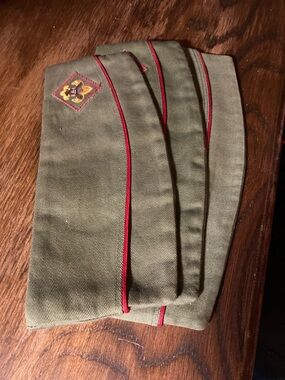 3 Boy Scout Garrison caps